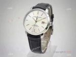 Swiss Replica Ulysse Nardin Classico Silver Dial Stainless Steel Watch